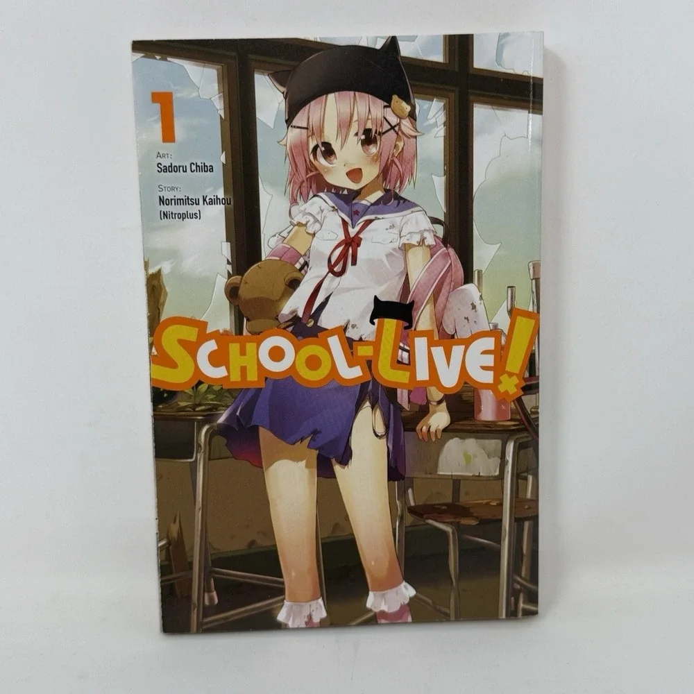 School Live! Vol 1 Manga 😂 Loot Crate English Norimitsu Kaihou (Nitroplus)